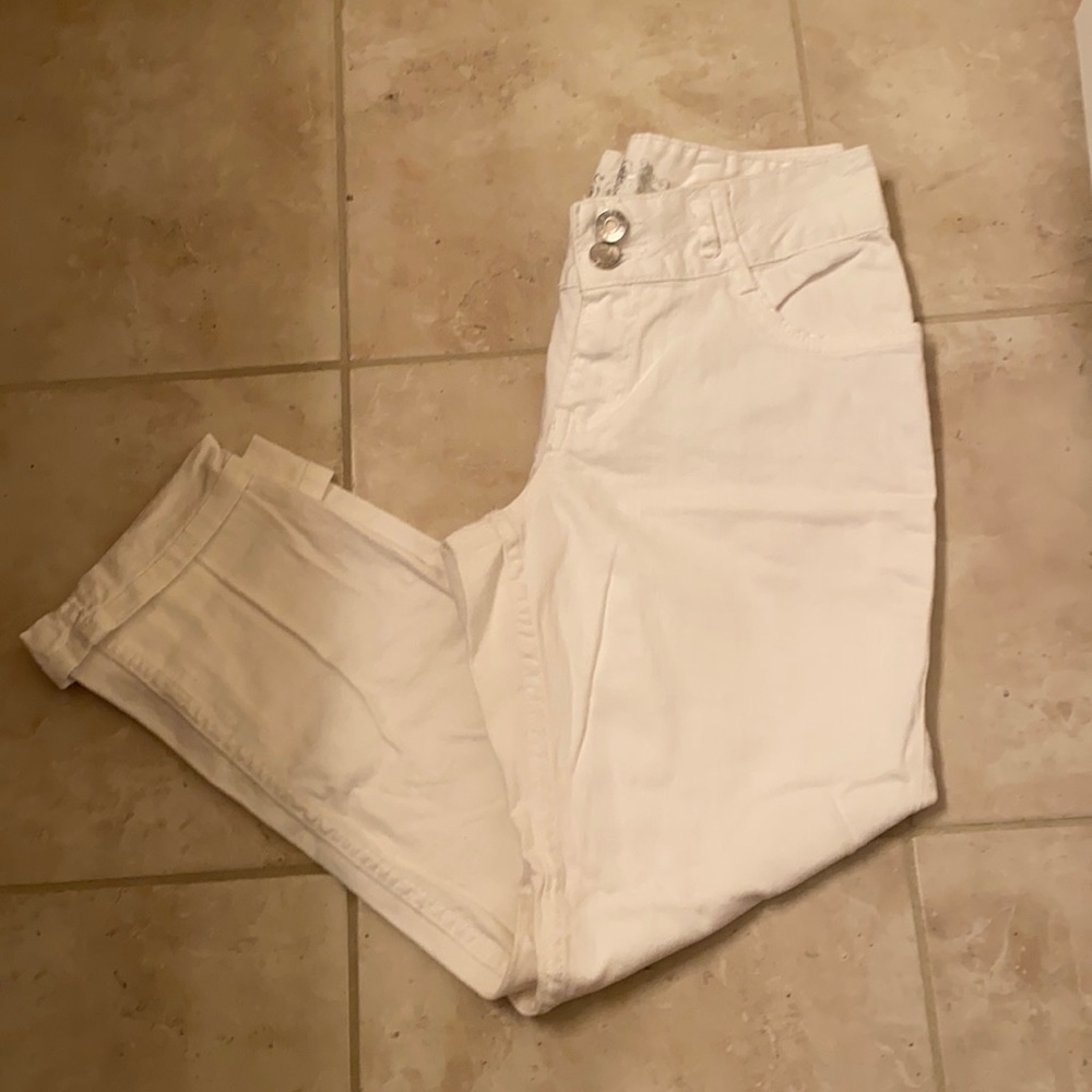 Straight leg jeans